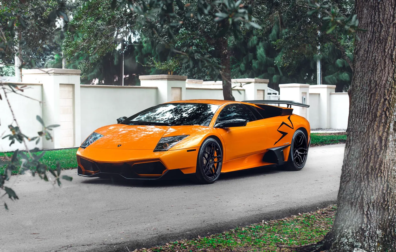 Фото обои Lamborghini, Murcielago, LP670-4 Superveloce