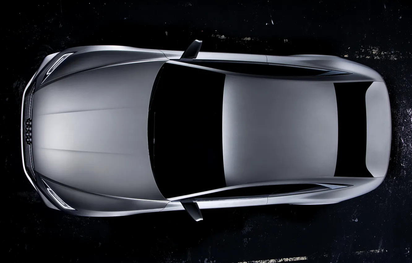 Фото обои Concept, фон, Audi, купе, сверху, Coupe, 2014, Prologue