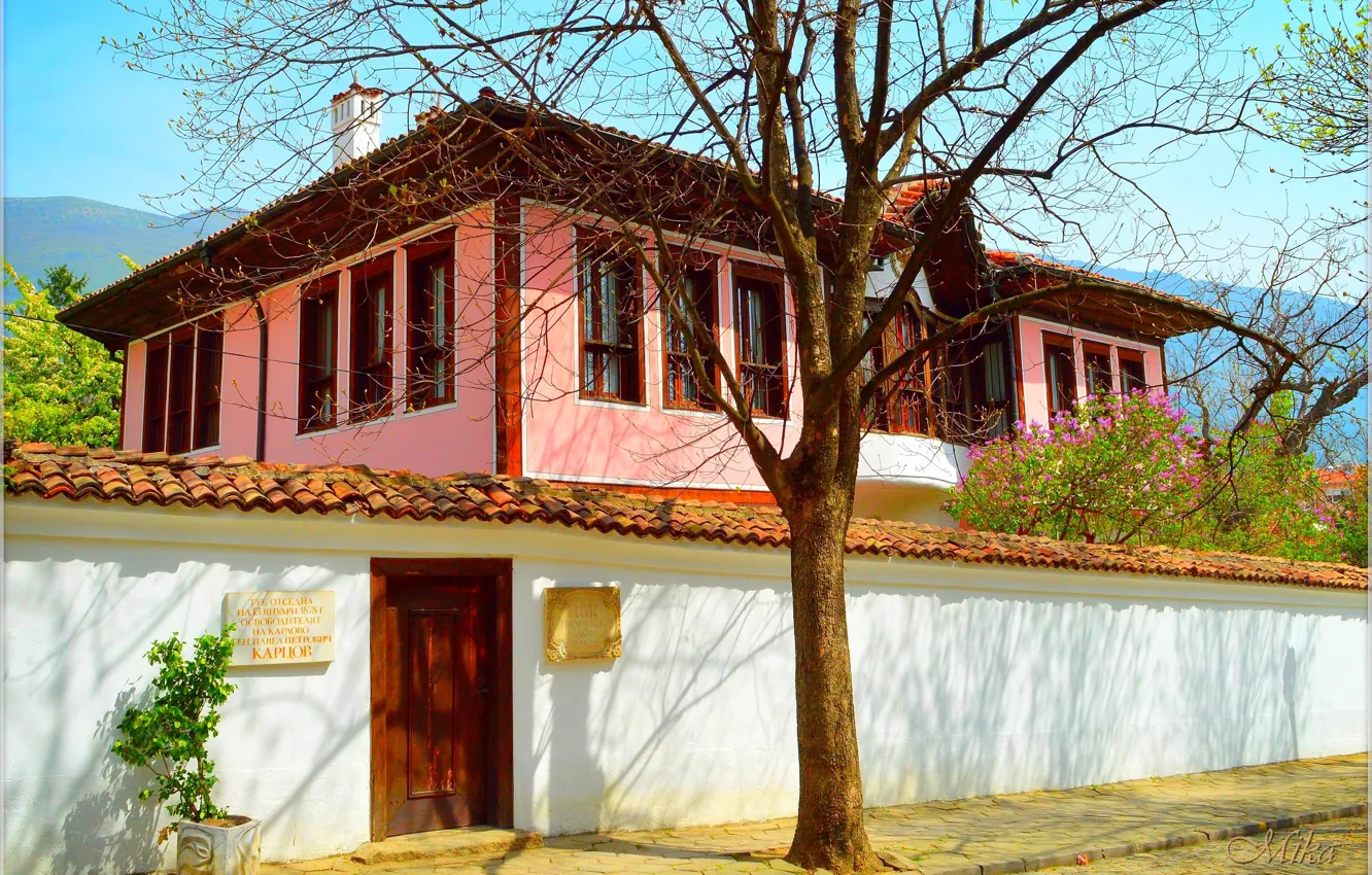 Фото обои Дом, House, Болгария, Bulgaria, Карлово, Karlovo
