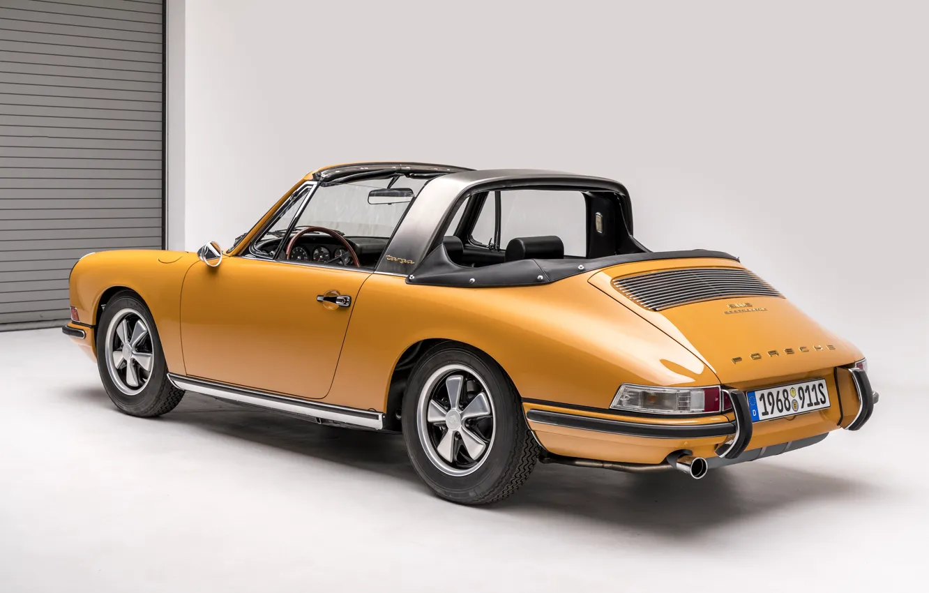 Фото обои Porsche, Classic, Porsche 911, 1968, Classic car, Targa, Porsche 911 S 2.0 Targa Sportomatic