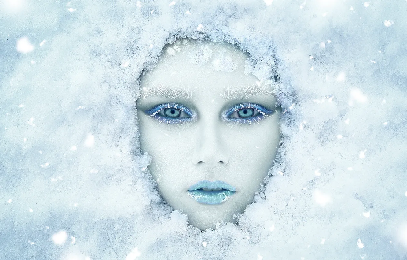 Девушка Зимой Фото Без Лица