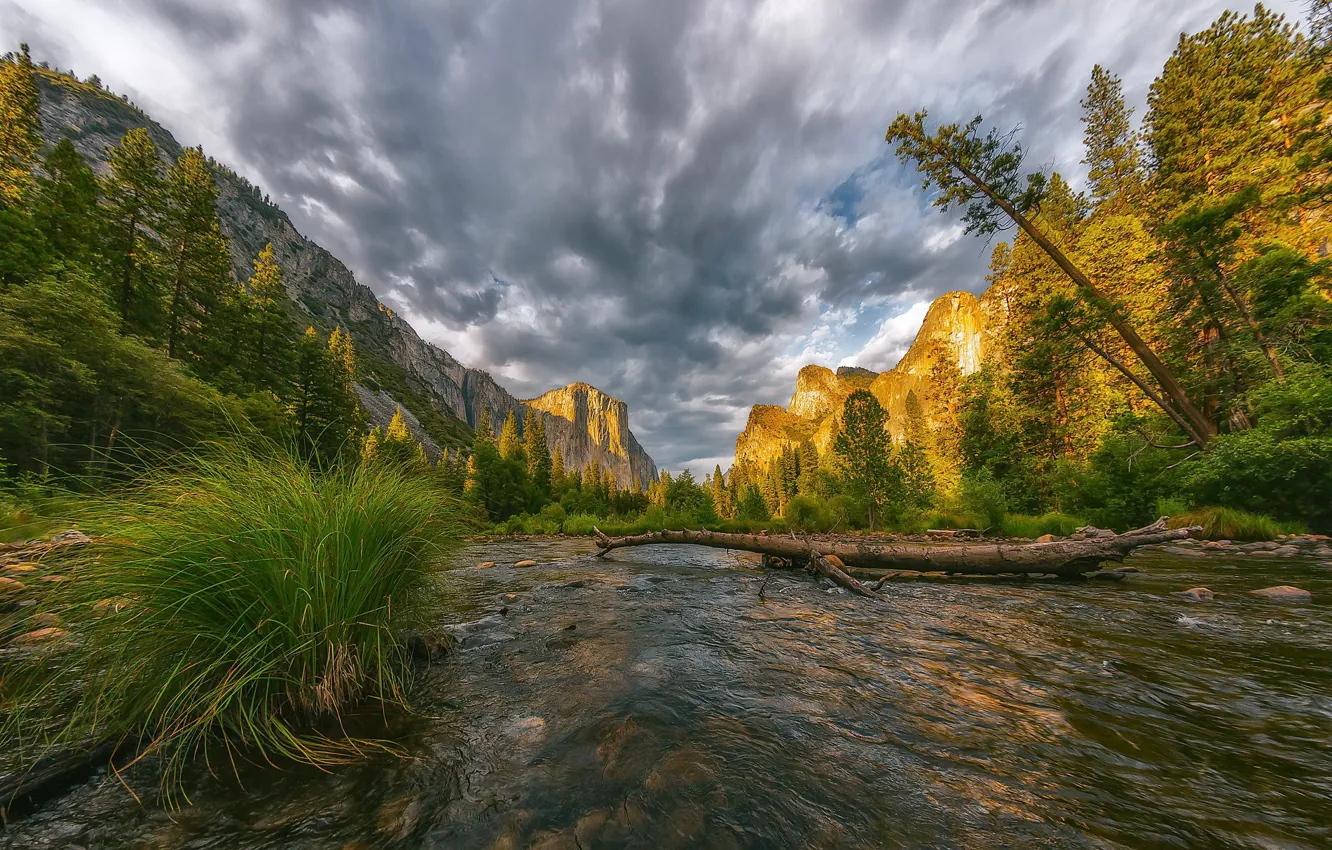 Фото обои United States, California, Yosemite Village