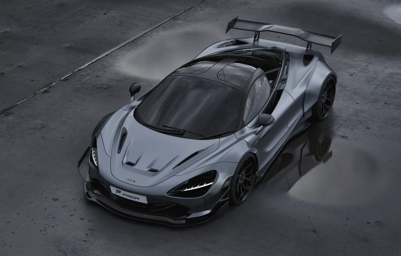 Фото обои McLaren, Prior Design, обвес, 2020, 720S, widebody kit